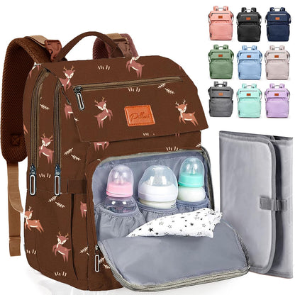 Pillani Baby Diaper Bag Backpack - Deer