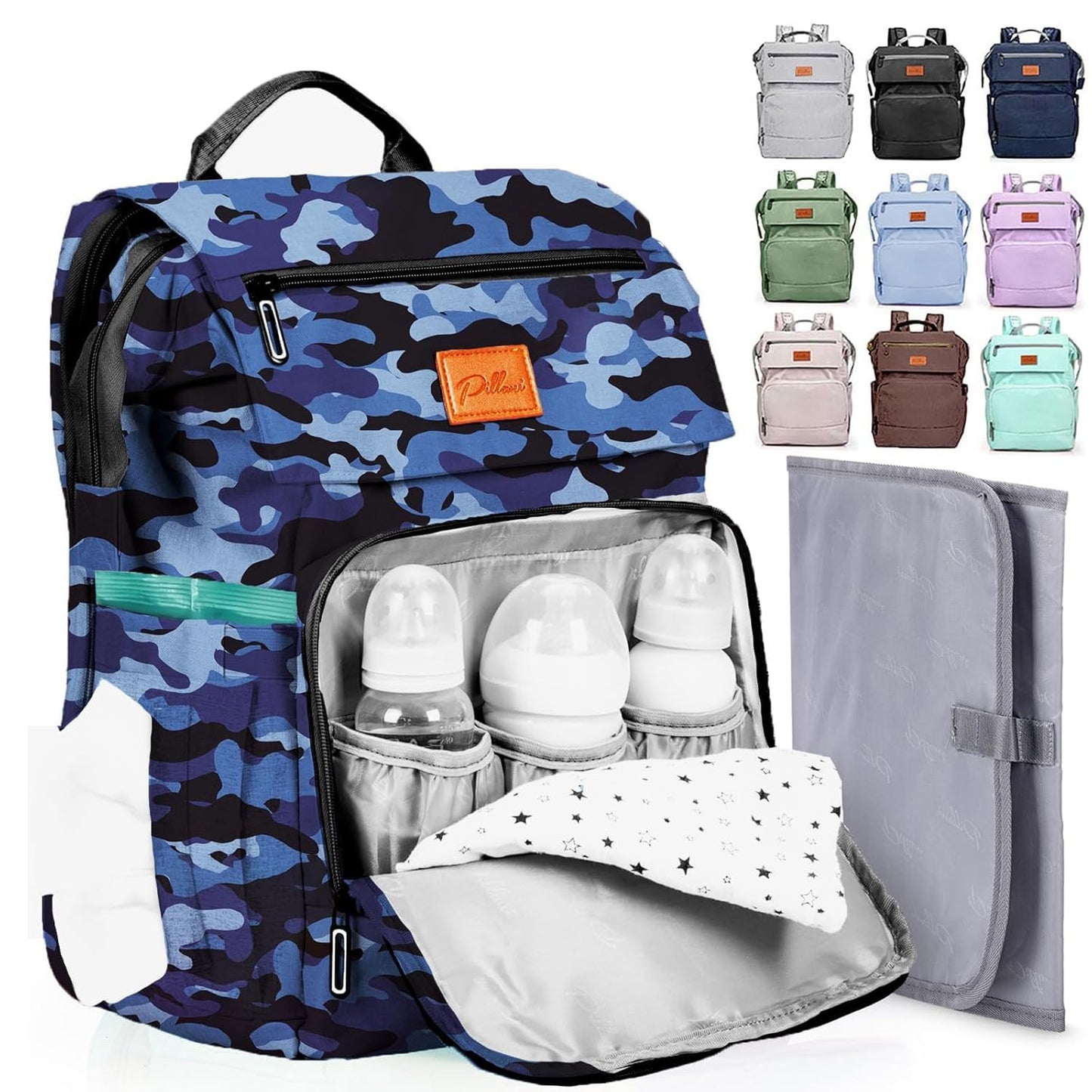 Pillani Baby Diaper Bag Backpack - Deer