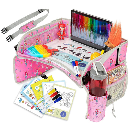 Pillani Kids Travel Tray for Car - Mermaid