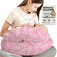 PILLANI Nursing Pillow for Breastfeeding & Bottle Feeding - Baby Blue