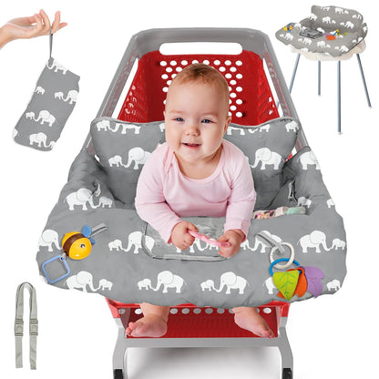 Pillani Shopping Cart Cover for Baby - Elephant