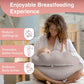 PILLANI Nursing Pillow for Breastfeeding & Bottle Feeding - Stone