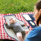 Portable Changing Pad for Baby, Travel Diaper Changing Pad for Newborn - Grey Ocean