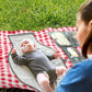 Portable Changing Pad for Baby, Travel Diaper Changing Pad for Newborn - Grey Ocean
