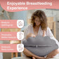 PILLANI Nursing Pillow for Breastfeeding & Bottle Feeding - Grey