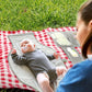 Portable Changing Pad for Baby, Travel Diaper Changing Pad for Newborn - Grey Ocean