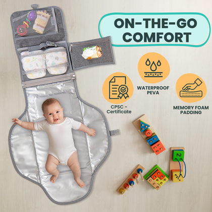 Change Pad Portable Diaper Changing Pad For Baby, Detachable
