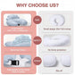 PILLANI Nursing Pillow for Breastfeeding & Bottle Feeding - Baby Blue