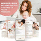 PILLANI Nursing Pillow for Breastfeeding & Bottle Feeding - Baby Blue