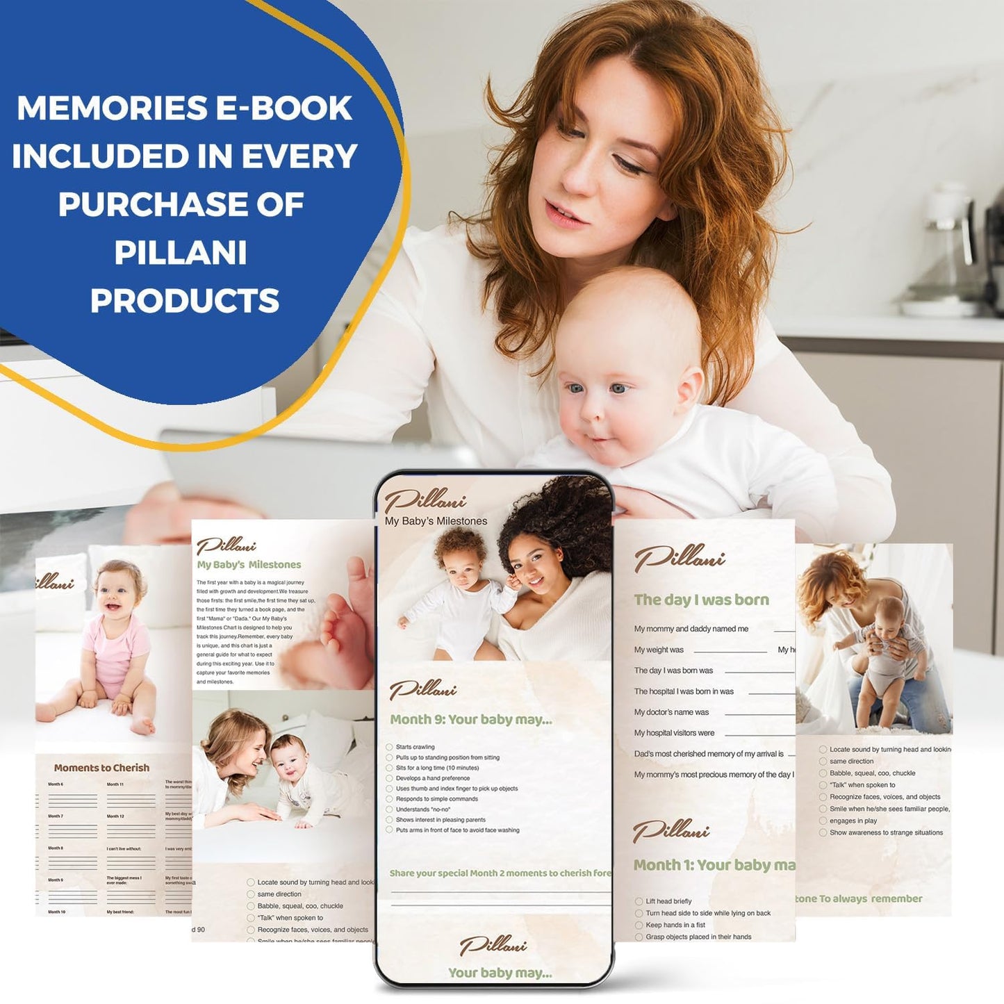 Pillani Shopping Cart Cover for Baby - Deer