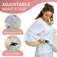 PILLANI Nursing Pillow for Breastfeeding & Bottle Feeding - Baby Blue