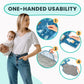 Portable Changing Pad for Baby, Travel Diaper Changing Pad for Newborn - Blue Dinosaur