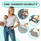 Portable Changing Pad for Baby, Travel Diaper Changing Pad for Newborn - Grey Ocean
