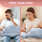 PILLANI Nursing Pillow for Breastfeeding & Bottle Feeding - Baby Blue