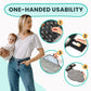 Portable Changing Pad for Baby, Travel Diaper Changing Pad for Newborn - Grey Ocean