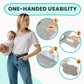 Portable Changing Pad for Baby, Travel Diaper Changing Pad for Newborn - Grey Ocean