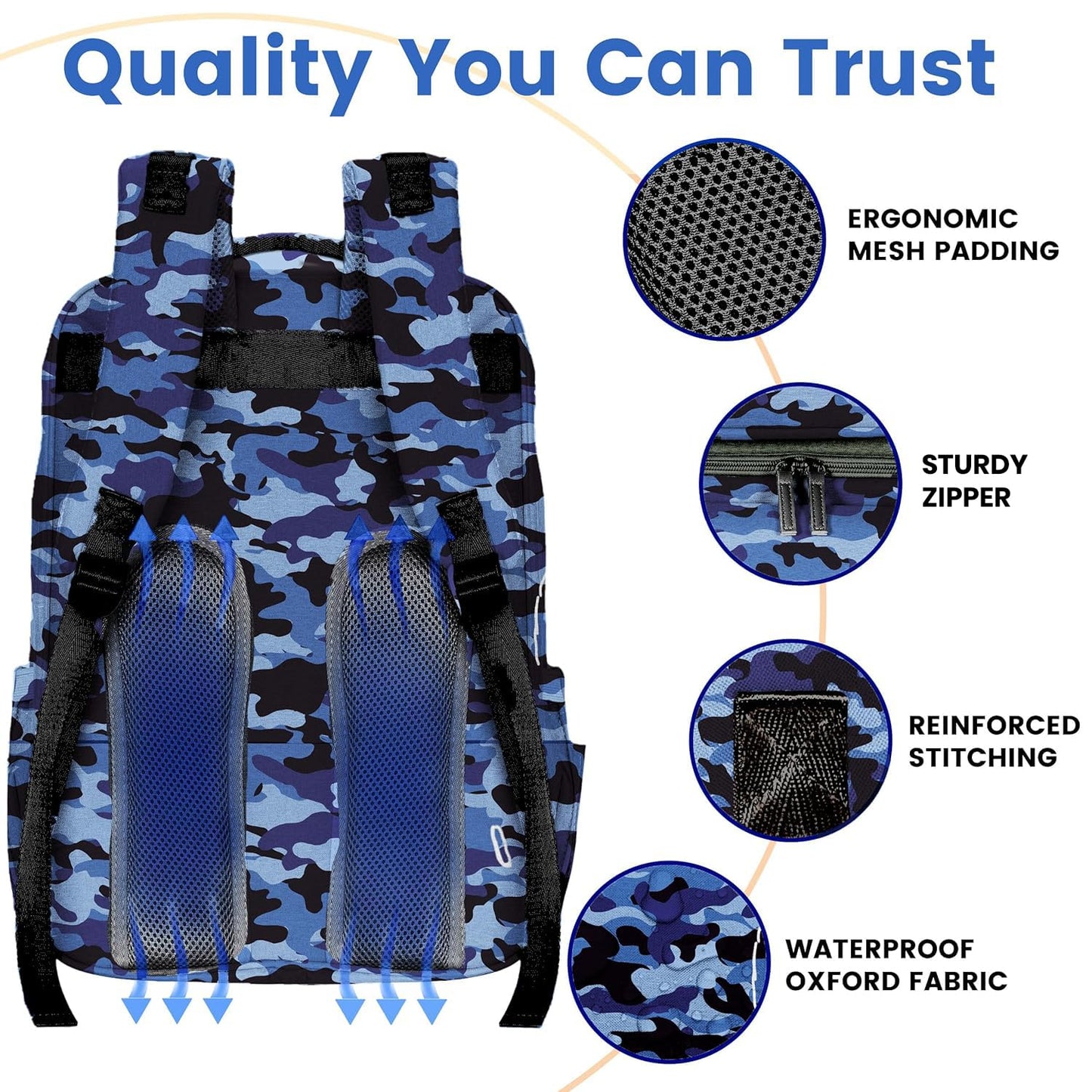 PILLANI Baby Diaper Bag Backpack - Baby Bag for Boys & Girls, Diaper Backpack Baby Registry Search, Newborn Essentials