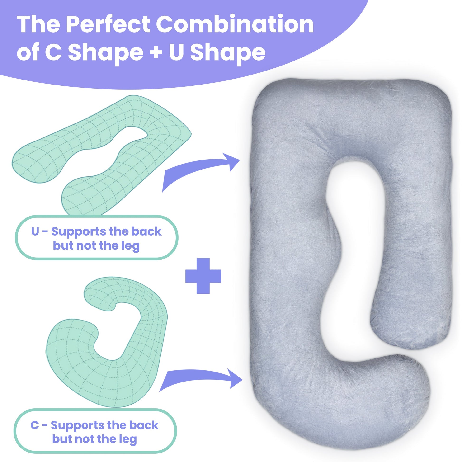 Unique U Shape Pregnancy Pillow – Beetno Store